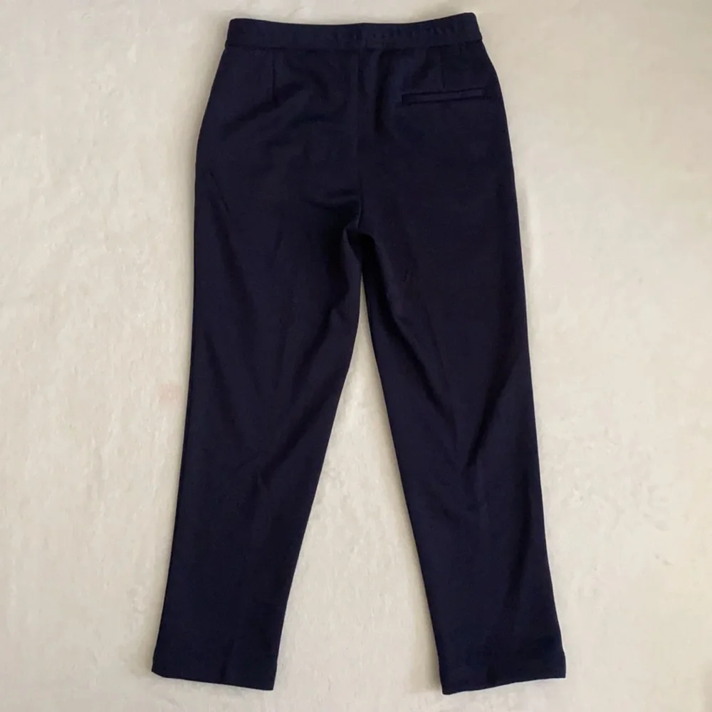 Ralph Lauren | Navy Blue Dress Pants School Uniform Cinch Hem Adjusted Waist 8R